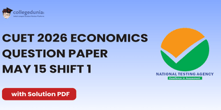 CUET 2026 Economics May 15 Shift 1 Question Paper- Download Answer Key and Solution PDF